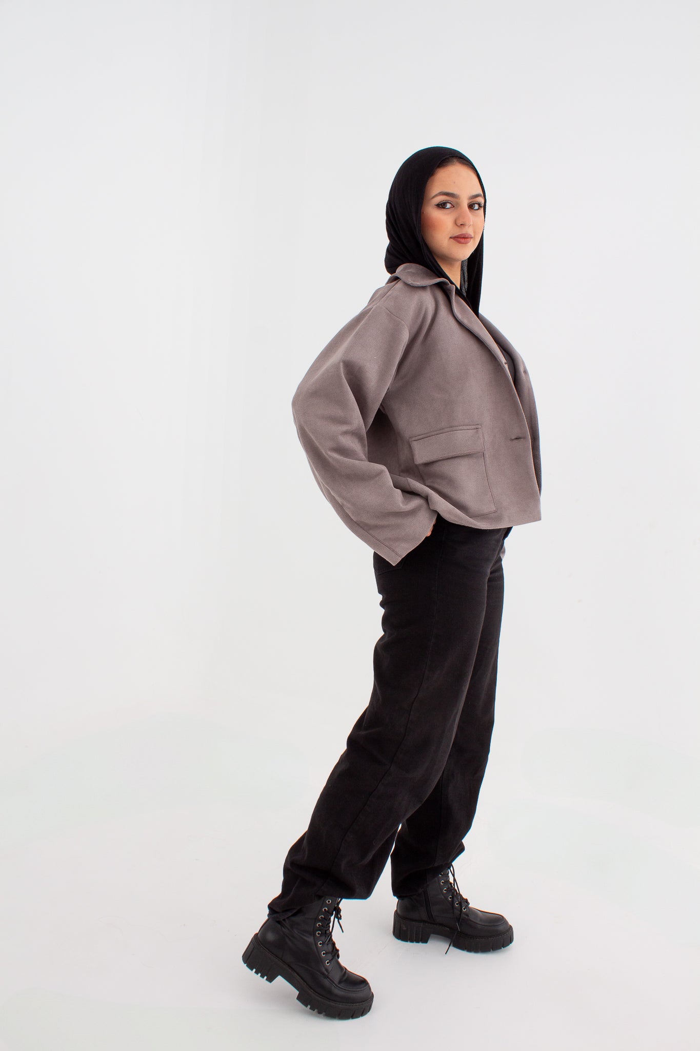 Crop jacket