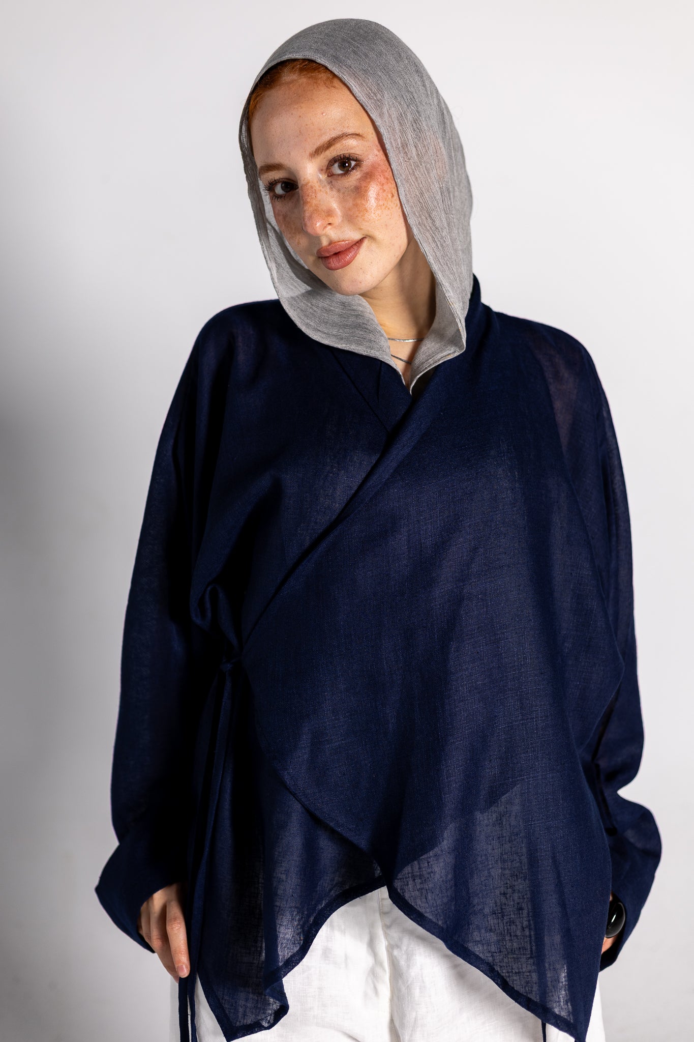 Wrap Linen Blouse

Details