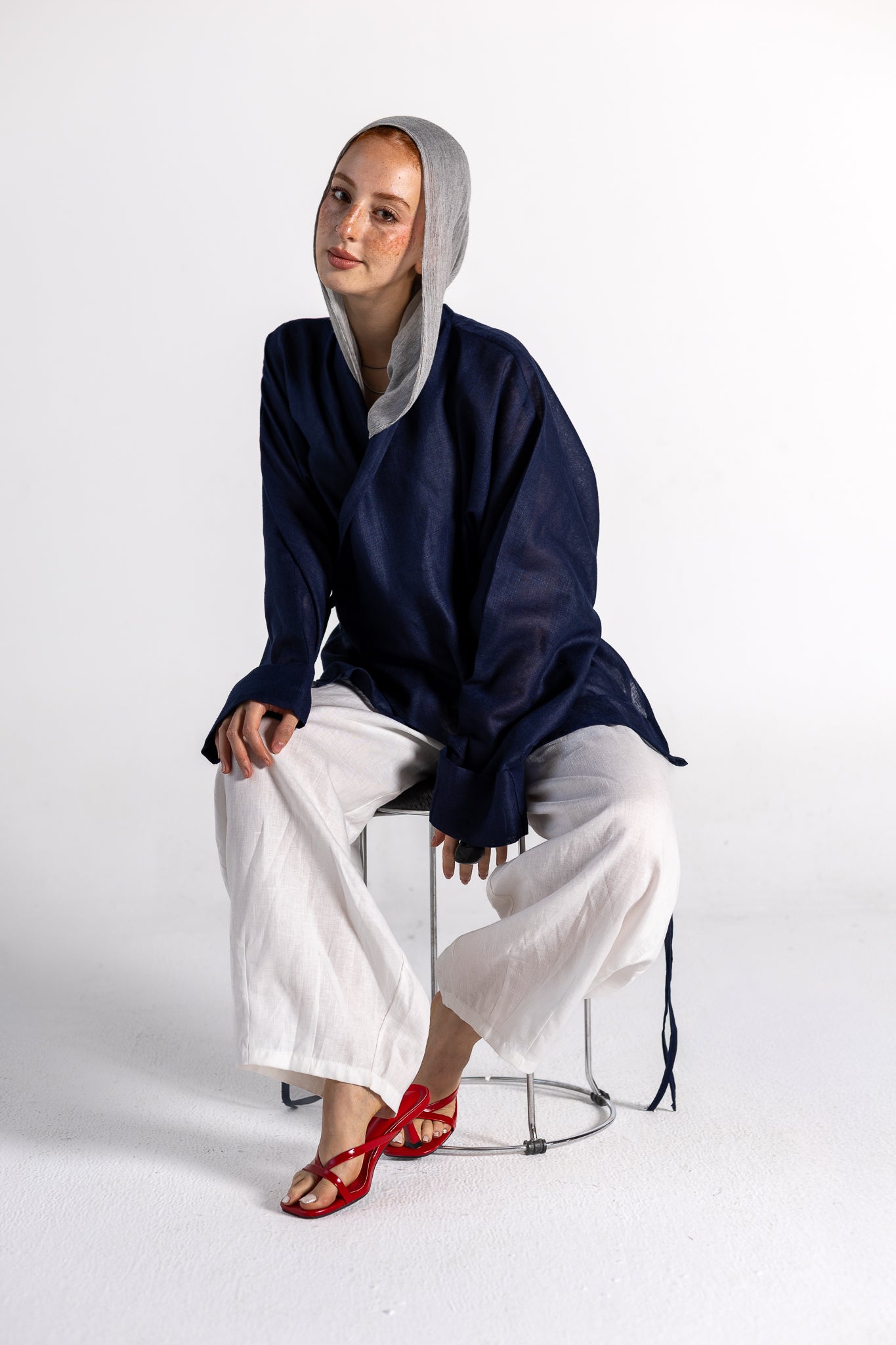 Wrap Linen Blouse

Details